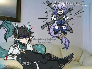 Dan Heng bad Babysitter