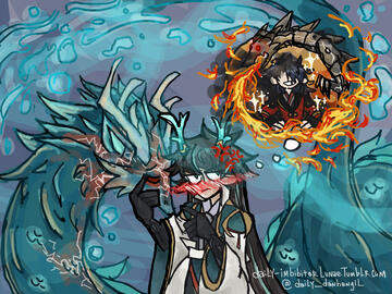 Fanart of 'The Writer’s Apology' Fanfiction on AO3